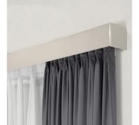 Générique Rails de Rideaux Doubles Silencieux sur Mesure - Glissement Fluide pour Salon et Appartement, cantonnière Incluse - Idéal pour Une décoration intérieure Moderne