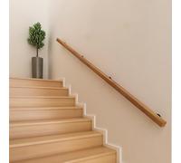 Générique Rambarde Murale - Rambarde en Bois pour escaliers, kit de rambarde de sécurité pour Personnes âgées, Barres de Support antidérapantes pour marches d'intérieur, rampes décoratives p