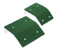 Générique Rampe de Piscine pour Animaux avec Ventouses en Plastique Léger Vert, Échelle d'Évacuation Portable pour Petits Animaux et Canards en Extérieur