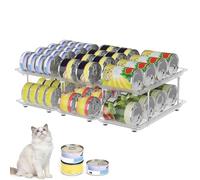 Générique Range-Canettes Soda | Support Automatique Compact | Étagère pour conserves Chien - pour Réfrigérateur Cuisine Camping-Car Dortoir Garde-Manger Garage Pendaison De Crémaillère