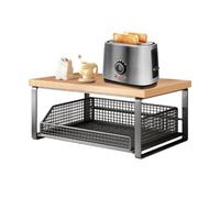 Générique Range de Cuisine Organisateur Étagère à 2 Niveaux | Tiroir organiseur de plan de travail pour Maison Salon Bar Appart Salle de Méditation Ados Adultes