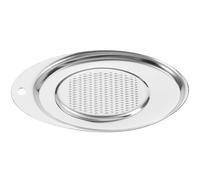 Générique Râpe à Gingembre et Ail Acier Inoxydable Portable Râpe Réutilisable Résistante à Usure Outil de Cuisine Pratique pour Épices et Légumes