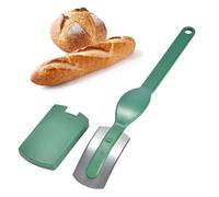 Générique Rasoir À |1*pcs Manche Ergonomique Acier Inoxydable | Découpe Précise Pâte Artisanale | Couteau De Boulanger Maison, Usage Cuisine Professionnelle, Boulangerie, Restaurant
