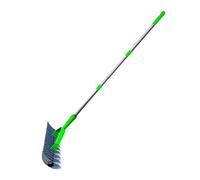Générique Râteau en Feutre pour Pelouse, Râteau Scarificateur, Râteau Aérateur, Râteau Aérateur en Acier, pour Le Nettoyage. , 1.34 mètre