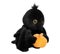Générique Raven Plush Toy, Halloween Pillow Doll, huggables Home Decor | Stuffed Animal Toy, Throw Pillow Cushion, Soft Plush Doll For Bedroom Living Room Sofa Chair Car Desk