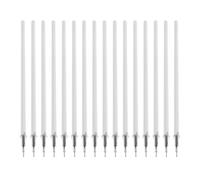 Générique Recharges pour Stylos Gel 0,5 Mm Pointe Fine en Plastique Noir 100pcs avec Encre Fluide, Adapté aux Adolescents et Professionnels