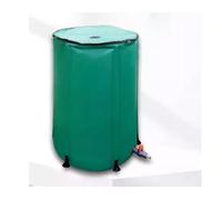 Générique Récupérateur d'eau de Pluie Pliable avec Support et Robinet - Kit de récupération d'eau de Pluie pour Jardin - Système de Rangement Peu encombrant pour Jardins - Récupérateur d'eau de Pluie