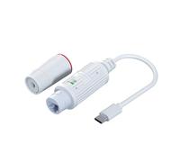 Générique Répartiteur de Type C de Transmission de données sécurisée, Adaptateur 48V à 5V pour la des caméras de, Adaptateur Anti-Perte de