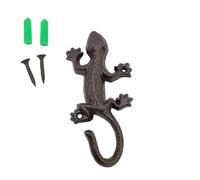 Générique Retro Animal Cast Iron Cat Wall Hanging Hook Rack, Cast Iron Hooks - Wall Hooks,antique Hanger, Home Storage Mounting Organizer For Coats Keys Tools