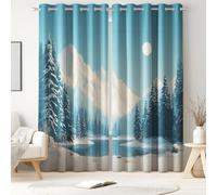 Générique Rideaux Occultants Nature Paysage pour Salon Chambre à Coucher