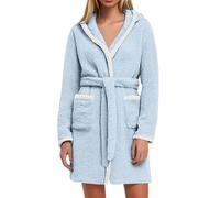 Générique Robe Blanche Satin Peignoir Eponge Kimono Court Été Léger Femme Ete Homme Peignoirs 19mg, Soie Végétale Nuisette De Nuit Bain Serviette Poncho Chambre