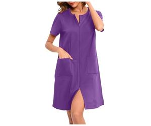 Générique Robe De Chambre Été Femme Peignoir Bain Peignoirs Éponge Polaire Ete Vêtements Nuit Blanc Satin Soie Végétale Coton Mariage Capuche Courte