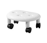 Générique Roller Stool Portable Ergonomic Rotating Low Roller Seat Rolling | Short Stool For Nail Salon, , Home
