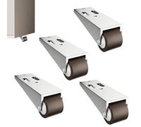 Générique roulettes De Réparation,4 Pièces roulettes Anti-Affaissement Portables Multifonctions - De Réparation Affaissement Porte,pour armoires, Meubles, chaises, Bureaux, Tables, Bureau à Domicile