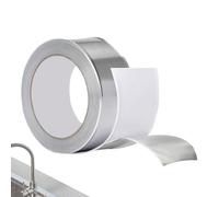 Générique Ruban Aluminium - Aluminium 3cm X 10m | Ruban Industriel Anti-Huile Protection Humidité | Rubans Argent | Adhésif Résistant Chaleur Étanche Isolation Maison Et Industrie