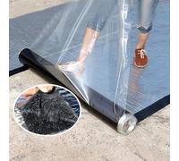 Générique Ruban bitumé Auto-adhésif en Aluminium - Ruban de réparation étanche pour toitures, Fissures, gouttières et Trous - Revêtement Aluminium Durable 100 x 200 cm pour Une Application Facile