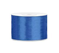 Générique - Ruban Satin Bleu Roi 5 cm x 25 m