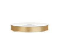 Ruban satin doré ocre 0.6 cm x 25 m - Or