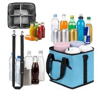 Générique Rugged Beverage Holder, Modern Fluid Management Tool, Heavy Duty with Insulated Feature, Polished Synthetic Shaper, Ergonomic Picnic Kit with Detailed Finish, Apartment Accessory for BBQ