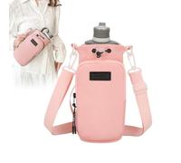 Générique Sac à Bouteille d'eau, Porte-Bouteille d'eau avec Sangle | Sac à Bouteille avec bandoulière | Sports Tumbler Portant Une Pochette, Piste de téléphone Multifonction pour Les Femmes