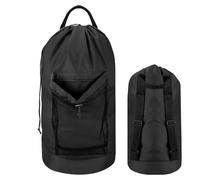 Générique Sac À Linge Sac À Dos, À Linge Bandoulière - Panier À Portable Pour Blanchisserie,Chambre Dressing Dortoir Appartement Étudiant Salle De Bain Voyage Camping
