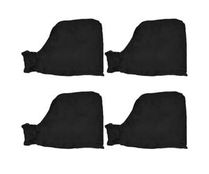 Générique Sac De Collecte De Poussière Sac de Protection Anti-Poussière | Bague de Connexion Noire Réglable pour Scie à Onglet et Machine de Découpe/Polissage sur Bois