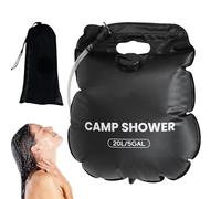 Générique Sac De Douche Camping | Kit Bain Extérieur 20 L | Douche de Camping à Chauffage Solaire,pour Voyage Road Trip Sport Piscine Camping-Car Dortoir
