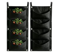 Générique Sac De Plantation À Fraises 2 Sacs De Culture en Feutre