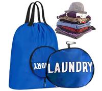 Générique Sac De Pour Linge Sale avec poignées 48x51cm imperméable pliable