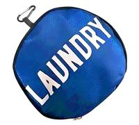 Générique Sac de pour linge sale avec poignées 48x51cm imperméable pliable | avec fermeture à cordon, sac à linge sale pour la gym, le fitness, la plage, le camping et l'
