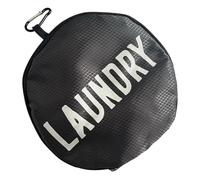 Générique Sac de pour linge sale avec poignées 48x51cm imperméable pliable | avec fermeture à cordon, sac à linge sale pour la gym, le fitness, la plage, le camping et l'