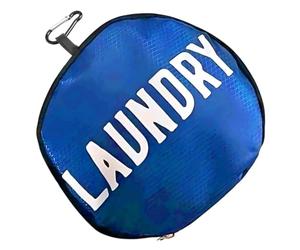 Générique Sac de pour linge sale avec poignées 48x51cm imperméable pliable | avec fermeture à cordon, sac à linge sale pour la gym, le fitness, la plage, le camping et l'