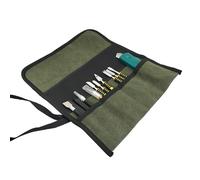 Générique Sac de Stockage d'Outils Sac à Outils Enroulable pour Charpentier | Porte-Organisation en Toile avec Accès Rapide pour Soudeur, Plombier, Construction, Projets de Rénovation Domestique