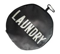 Générique Sac pour linge sale de avec poignées 48x51cm imperméable pliable | avec fermeture à cordon, sac à linge sale pour la gym, le fitness, la plage, le camping et l'