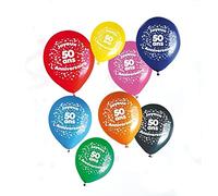 Generique - Sachet 8 Ballons 50 Ans