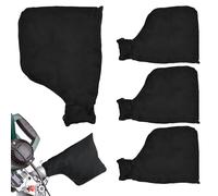 Générique Sacs Collecteurs de Poussière | Sac À Poussière pour Machine À Découper - Housse de Connexion Réglable Noir pour Polisseuse, Scie, Découpeuse et Ponçeuse À Onglet