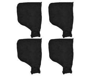 Générique Sacs Collecteurs de Poussière Sac de Protection Anti-Poussière | Accessoires Fixation Réglable Collecteur Noir Pour Machine De Découpe Ponçage Travail Du Bois