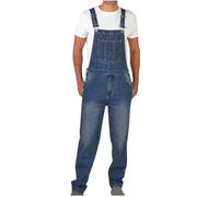 Générique Salopette Homme Jean Salopette De Travail Homme Jogging Slim Fit Jean Overalls Denim Homme Combinaison Pantalon avec Bretelles Réglables et Homme Jean Mode Grande Taille Jumpsuit en Denim