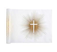 Generique Chemin de table Cérémonie religieuse 30 cm x 5 m Blanc