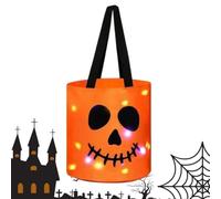 Générique Seau Halloween Range-Snacks Lumineux