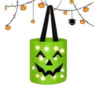 Générique Seau Halloween Range-Snacks Lumineux