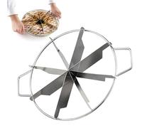 Générique Séparateur De Gâteau Coupe-gâteau Coupe- Entière - Machine Portions Pour Et Gâteaux, Presse Découper Antiadhésive Pour Fromage Et Pizza Avec Poignées, Marqueur De Tranches Portions Égales