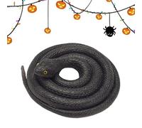 Générique Serpents Jouets Qui Ont l'air réels,Pliable Prank Snake 31,5 Pouces - Accessoires de Serpent de Jardin pour éloigner Les Oiseaux, farces du Poisson d'avril et décoration d'halloween
