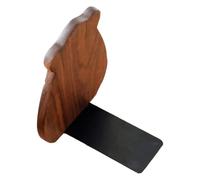 Générique Serrage-Livres en Bois Fixation Étagère, Finition Douce sans Risque de Blessure, Design Simple pour Décoration Bibliothèque et Accessoires Lecture