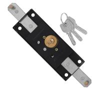 Générique Serrure pour Porte à Volet Roulant, Sécurité Élevée, Usage Garage | Acier Ferreux, Design Moderne et Fiable, pour Portes Résidentielles ou Commerciales, Installation Centrale