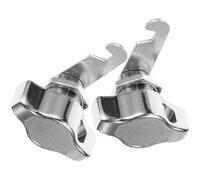 Générique Serrures de placard sans clés, serrure métallique pour armoire, alliage de zinc, 16 mm, lot de 2, pour armoires métalliques et portes de placards du personnel