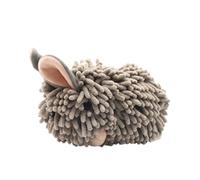 Générique Serviette À Main en Chenille Séchage Rapide Boule Pelucheuse Doux