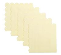 Générique Serviettes de Table en Papier Décoratives Bord Ondulé, Douces et Élégantes, Lot de 20 Feuilles, pour Mariage et Banquets
