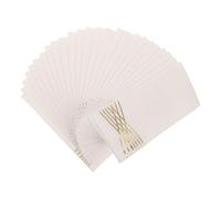 Générique Serviettes de Table en Papier Or pour Fêtes Cocktail, 25 Pièces, Absorbantes et Douces, Motif Ondulé Décoratif, pour Restaurants et Soirées Élégantes