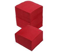 Générique Serviettes en Papier Légères 150 Jetables et Rouges Élages pour Cocktails Fêtes Soirées Vins et Événements Spéciaux